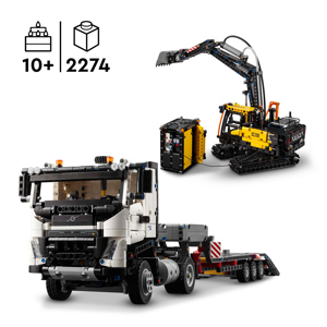 Lego Volvo FMX Truck & EC230 Electric Excavator 42175